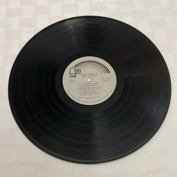 LP Vinyl Barry Manilow II with Lyric Sheet, Dust Cover, and Sleeve - Picture 8 of 9